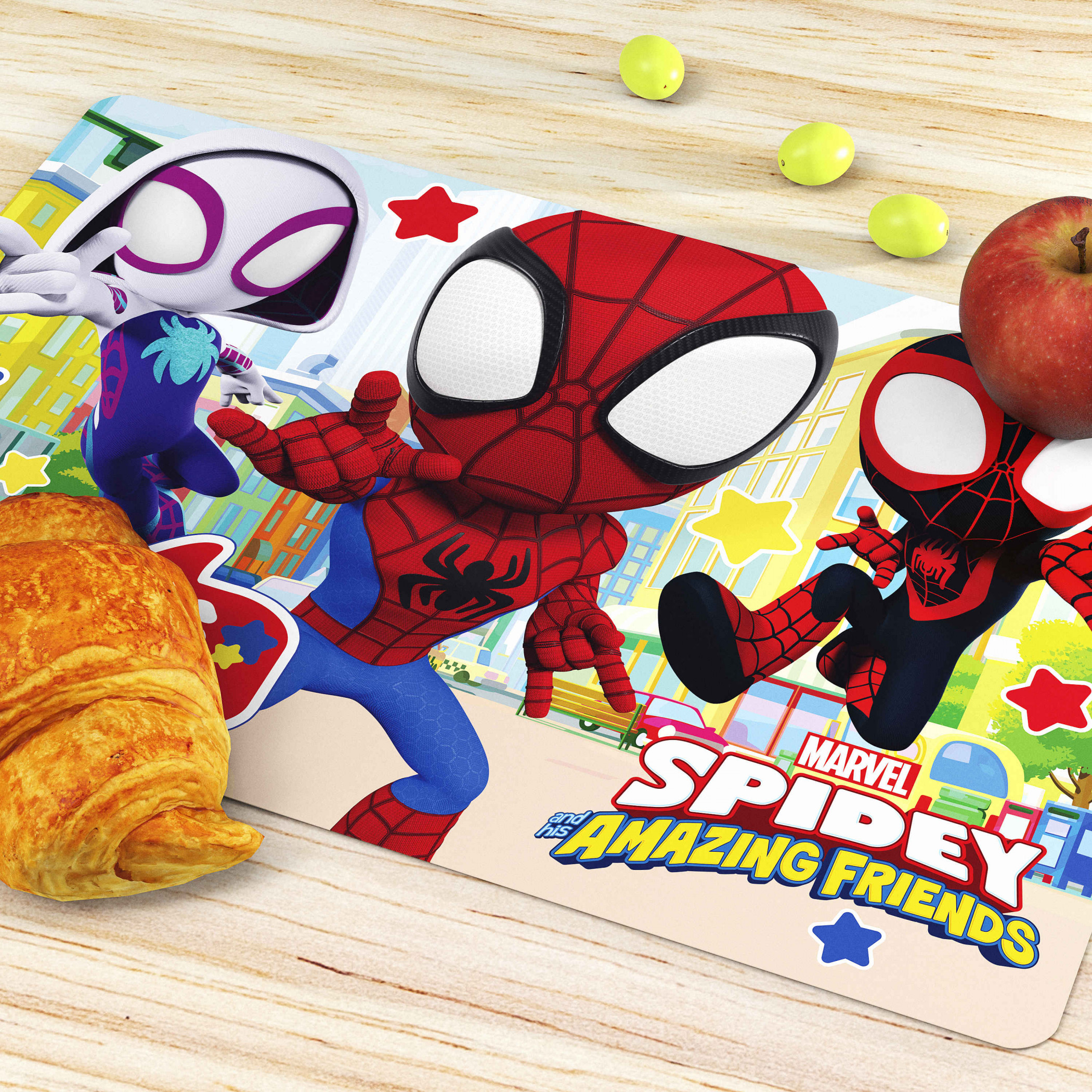 Spidey And His Amazing Friends Go Webs! 17.6" Dinner Placemat